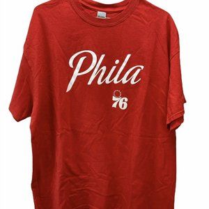 Philadelphia 76ers tshirt mens XL
